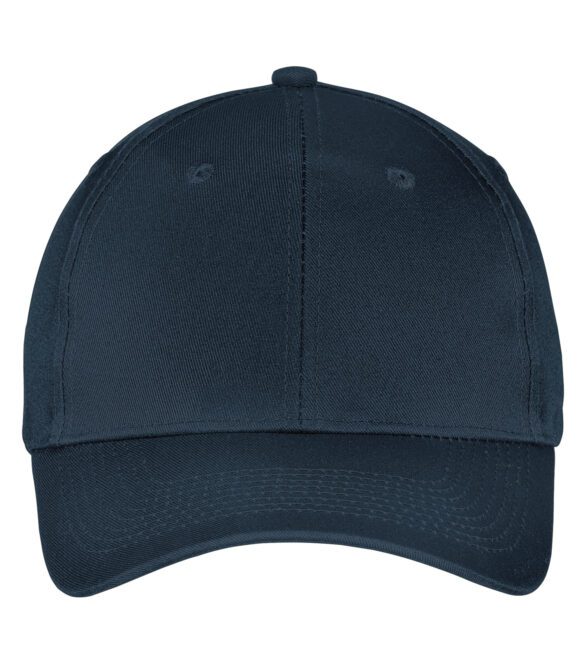 custom printed navy baseball hat C130 - MID PROFILE TWILL CAP