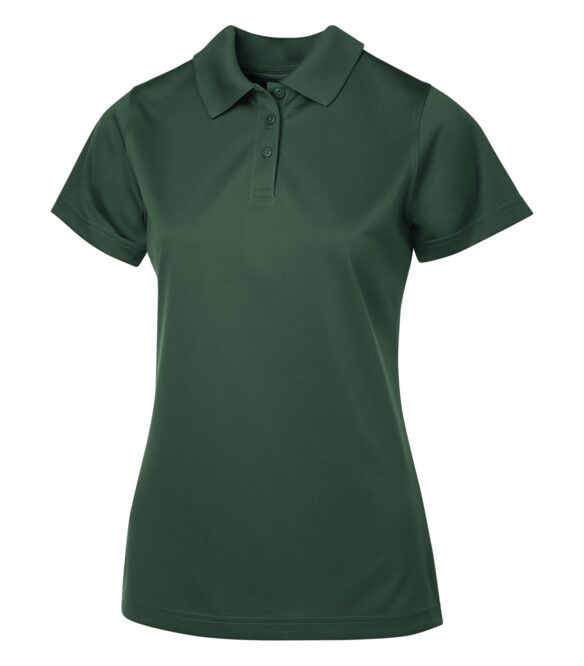 custom printed womens ladies polo shirt L4005 - COAL HARBOUR SNAG PROOF POWER LADIES' SPORT SHIRT dark green