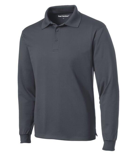 custom printed apparel clothing athletic S445LS - COAL HARBOUR SNAG RESISTANT LONG SLEEVE SPORT SHIRT