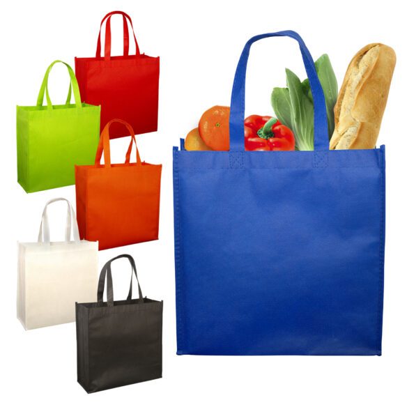 custom printed customized personalized branded totes bag BG135 - Fabulous Square Tote - assorted colours