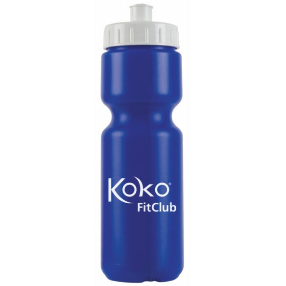 custom printed travel drinkware 1705 Busrel -Squeezable Sport Bottle - blue