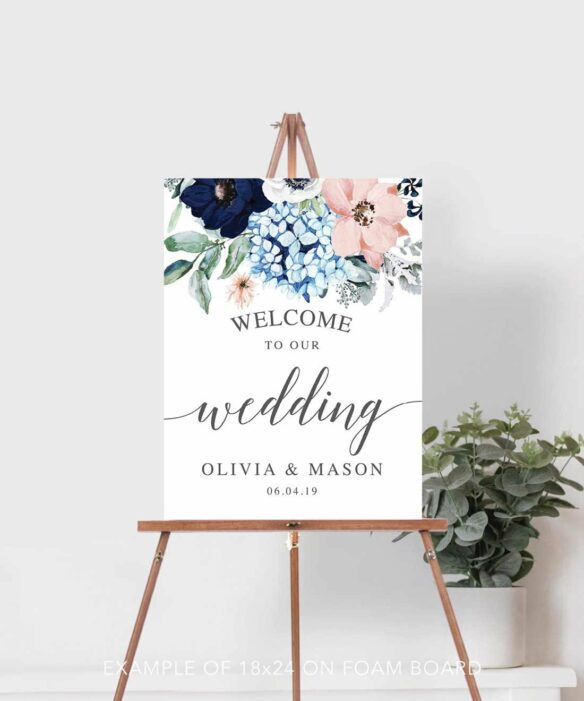 custom printed personalized and branded 18x24 foam board poster- large format printing