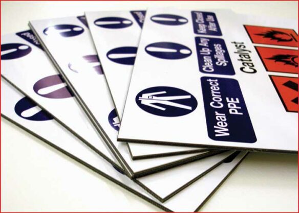 Alupanel Sign custom printed alluminium posters