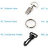 lanyard hooks