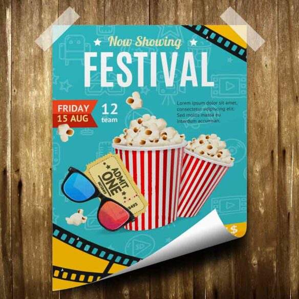 custom printed large format poster digital print