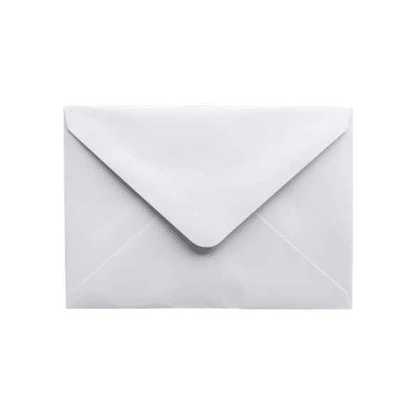 Blank White Envelope