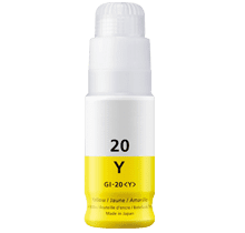 Canon 3396C001 (GI-20Y) Yellow Ink / Inkjet Cartridge