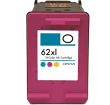 HP C2P07AN (62XL) Ink / Inkjet Cartridge High Yield Tri-Color