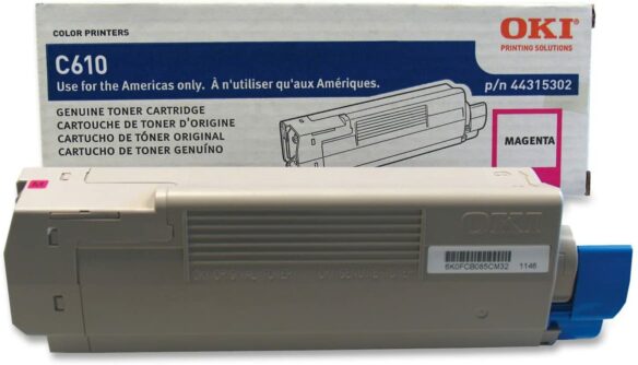 Okidata 44315302 Laser Toner Cartridge Magenta