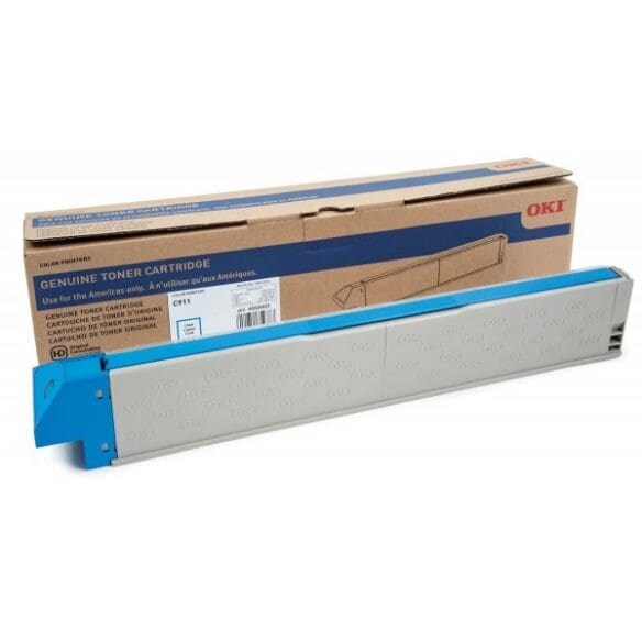 OKI Toner Cartridge For C911 Cyan - 24K