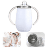 Sublimation Stainless Steel Kids Sippy Cup 13oz_400ml