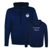 Willis College - ATCF2005 unisex- True Navy Hoodies Front & Back