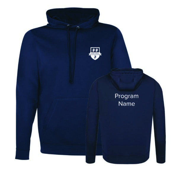 Willis College - ATCF2005 unisex- True Navy Hoodies Front & Back