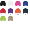 Cap colors- black, white, pink, blue, red, purple, orange, navy, limeshock, khaki