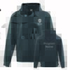 ATCF2600 Dark Heather Grey CBBC Career College Hoodie Front and back