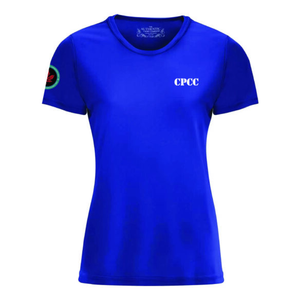 CPCC L350 PRO TEAM SHORT SLEEVE LADIES' TEE (TRUE ROYAL)
