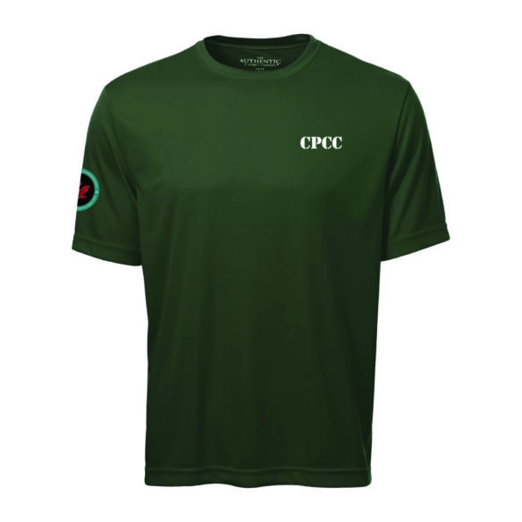 CPCC S350 PRO TEAM SHORT SLEEVE TEE (FOREST GREEN)