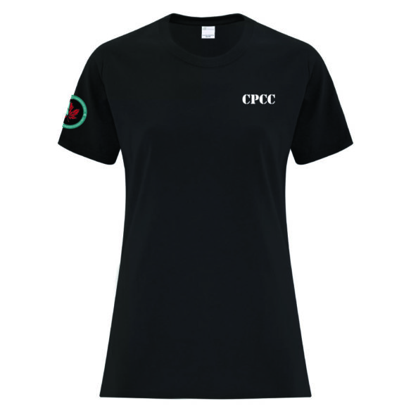 CPCC ATC1000L LADIES TSHIRT (BLACK)