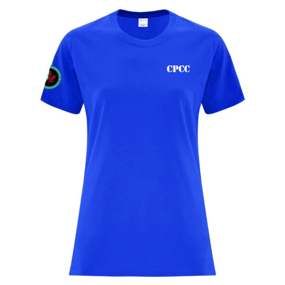 CPCC ATC1000L LADIES TSHIRT (ROYAL BLUE)