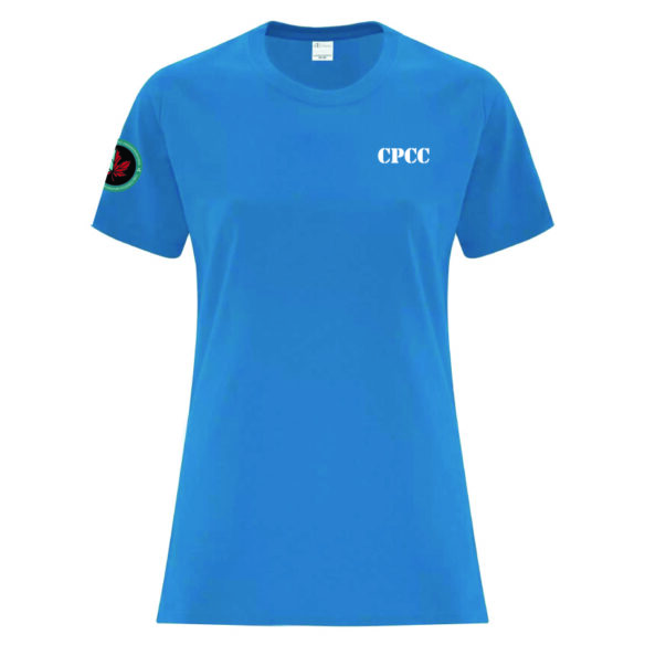 CPCC ATC1000L LADIES TSHIRT (SAPPHIRE)