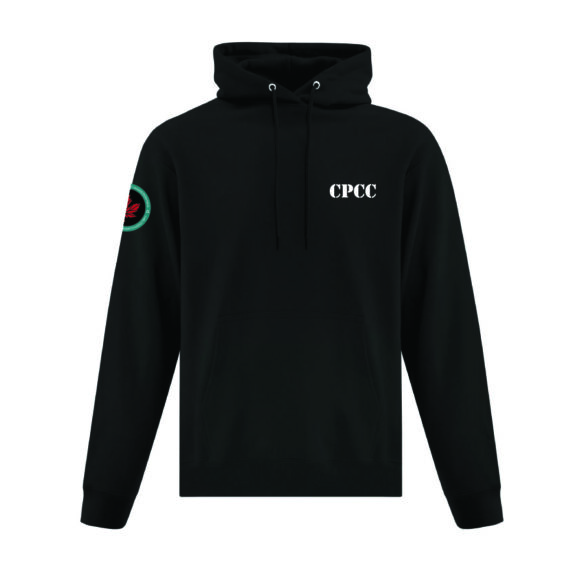 CPCC ATCF2500 EVERYDAY FLEECE HOODED SWEATSHIRT (BLACK)