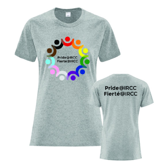 IRCC ATC1000L LADIES TSHIRT (ATHLETIC HEATHER)