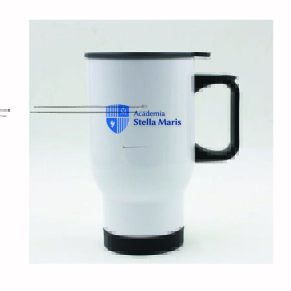 STELLA MARIS WHITE TRAVEL MUG