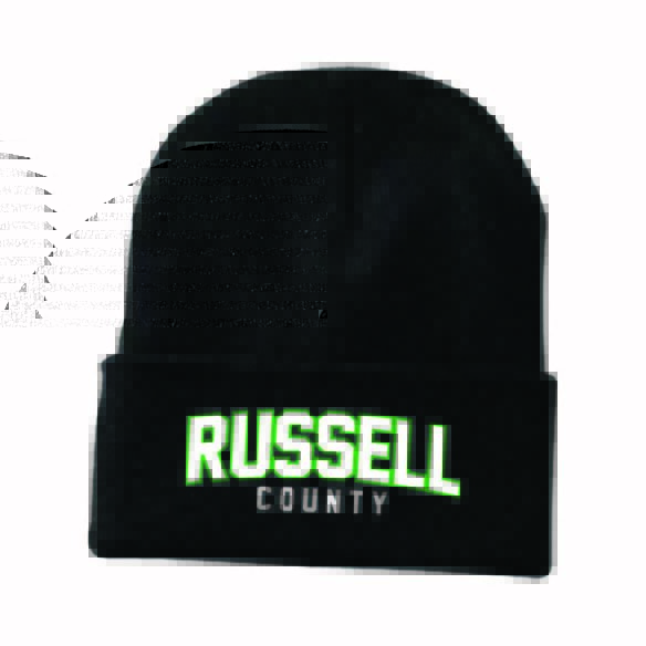 RUSSELL COUNTY CY100 KNIT TOQUE (BLACK)