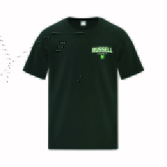 RUSSELL COUNTY ATC1000Y YOUTH TSHIRT (DARK GREEN)