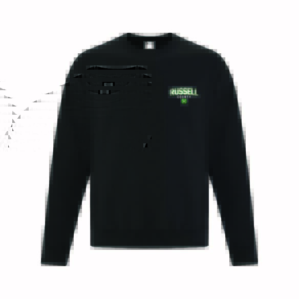 RUSSELL COUNTY ATCF2400 CREWNECK SWEATSHIRT (BLACK)