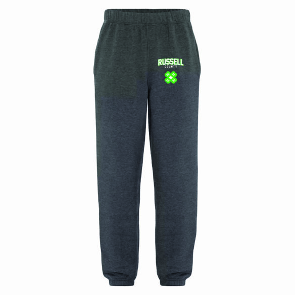RUSSELL COUNTY ATCY2800 SWEATPANTS (DARK HEATHER GREY)