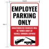 Metal Parking Signs - Image 2