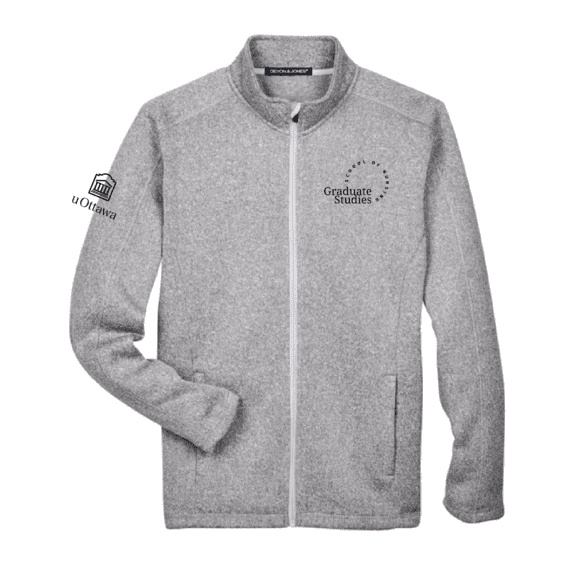 GNA Men's Warm-Up Jacket - Heather Grey