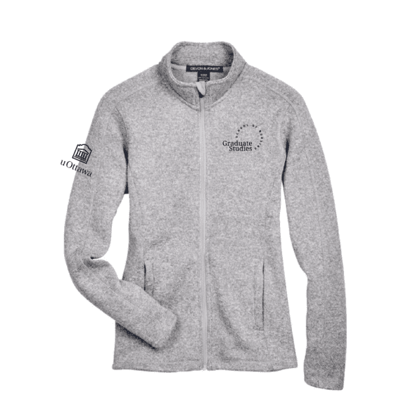 GNA Ladies Warm-Up Jacket - Heather Grey