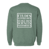 GNA Crewneck Sweatshirt - Dark Heather Green - FR - Image 2