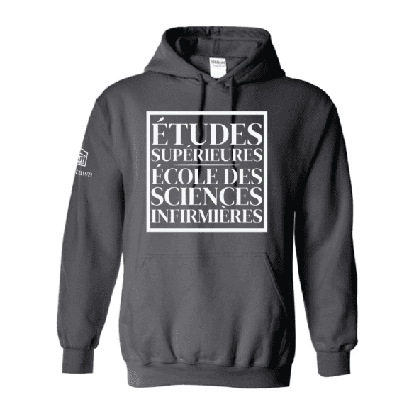 GNA Hooded Sweatshirt - Charcoal - FR