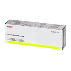 ~Brand New Original Okidata OEM-45643505 Yellow Laser Toner Cartridge