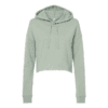 Sage Crop Hoodie