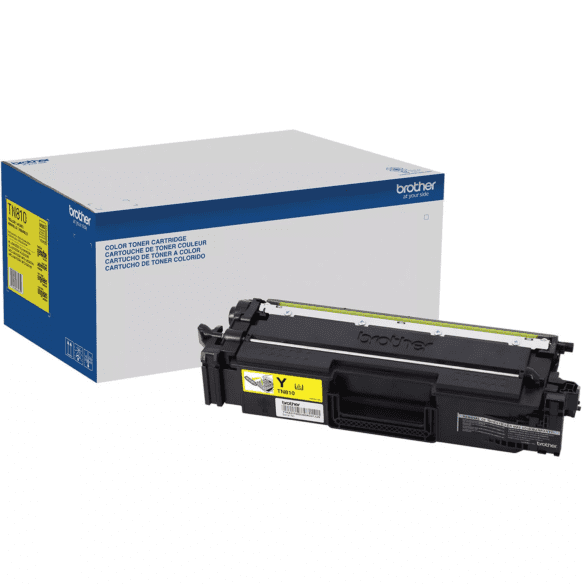 Brand New Original Brother TN-810Y Laser Toner Cartridge - Yellow