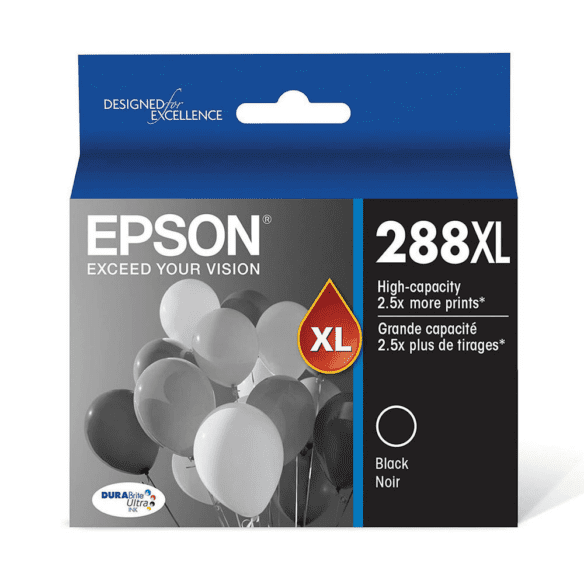 ~Brand New Original Epson T288XL120 High Yield Black Ink / Inkjet Cartridge