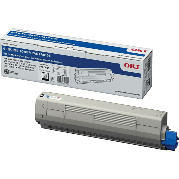 ~Brand New Original Okidata 44844512 Black Laser Toner Cartridge