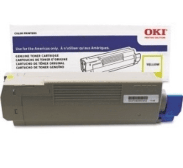 ~Brand New Original Okidata 44973565 Yellow Laser Toner Cartridge