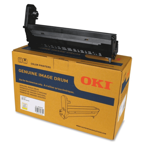 ~Brand New Original Okidata 45395709 Yellow Laser Drum Unit