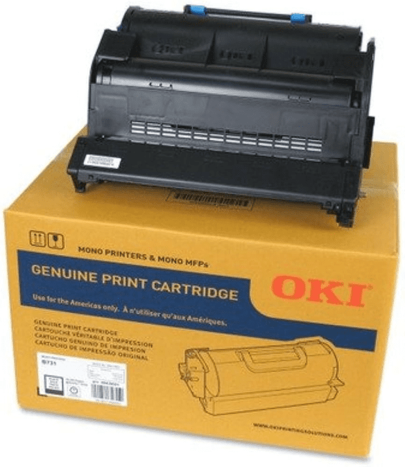 ~Brand New Original Okidata 45439001 Black Laser Toner Cartridge