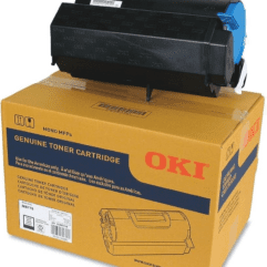 ~Brand New Original Okidata 45460510 Black Laser Toner Cartridge