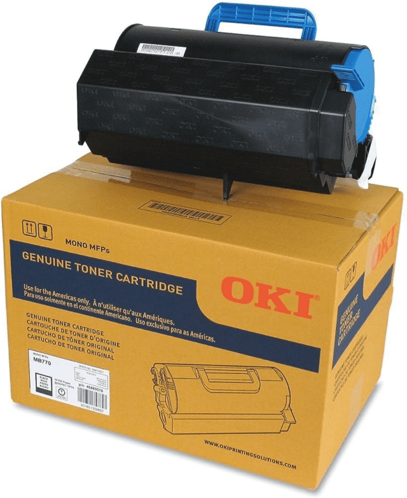 ~Brand New Original Okidata 45460510 Black Laser Toner Cartridge