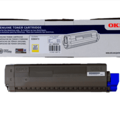 ~Brand New Original Okidata 45862824 Yellow Laser Toner Cartridge