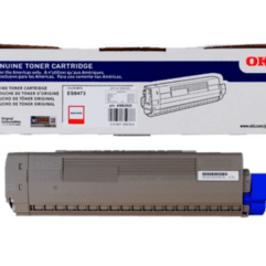~Brand New Original Okidata 45862825 Magenta Laser Toner Cartridge