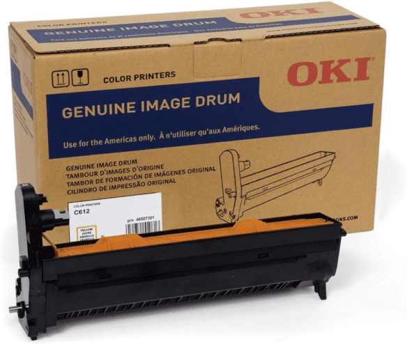 ~Brand New Original Okidata 46507301 Yellow Laser Drum Unit