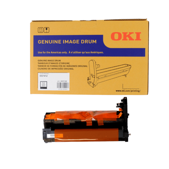 ~Brand New Original Okidata 46507408 Black Laser Drum Unit